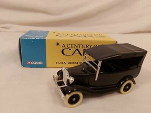Modelo Ford A Corgi escala 1:43 en negro - Imagen 1 de 1