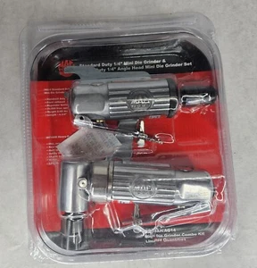 Mac Tools 1/4" Mini Die Grinder & 1/4" Angle Head Mini Die Grinder Set AG14 AH - Picture 1 of 5