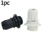 E14 Plastic Lamp Holder Screw Head Cap Lampshade Socket Light Fittings LED