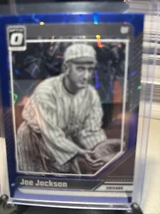2024 Panini Donruss Blue Optic Laser Joe Jackson - Picture 1 of 2