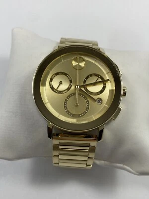 Reloj Hombre Movado Bold Evolution 2.0 Cronógrafo Cuarzo Tono Dorado Acero 3601098 Foto 1 de 4