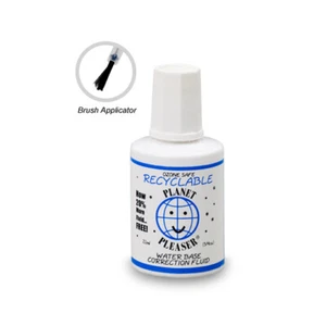 Fluido de corrección a base de agua Planet Pleaser (22 ml) [Paquete de 3] [Artículo #45003] - Imagen 1 de 1
