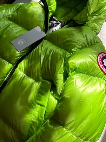 Tampone Canada Goose Crofton taglia S verde Aster nuovo con etichetta