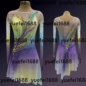 Neu Eis Eiskunstlaufkleid, Eiskunstlaufkleid für Wettkampf G7531 - Bild 1 von 7
