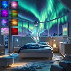 Star Projector Galaxy Starry Sky Night Light LED Nebula 16Projection Lamp Remote - Picture 1 of 10