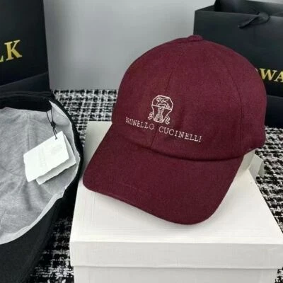 Sombrero de protección solar de cachemir BC Foto 1 de 4