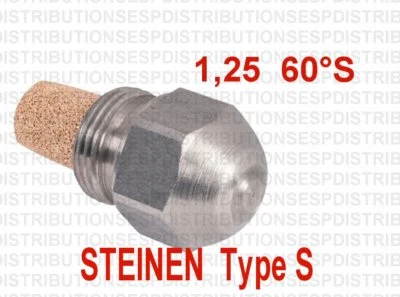gicleur STEINEN 1,25 60° S fioul oil burner nozzle S-13631 LBF
