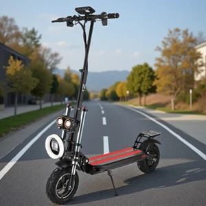 Off-Road Foldable Electric Scooter 2500W Adult 70KM/H 80KM Range 11" Tyre - Picture 1 of 10