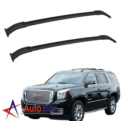 Barra transversal portaequipajes de techo para Cadillac Escalade ESV 2015-18 Chevy Suburban Tahoe Foto 1 de 4