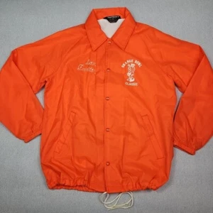 Vtg Arkansas Razorbacks Football Orange Bowl Classic 1987 Warm Up Jacket Medium - Picture 1 of 13