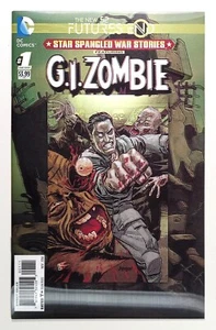 Future's End Star Spangled War Stories GI Zombie Lenticular CVR (201 4) DC - Picture 1 of 2