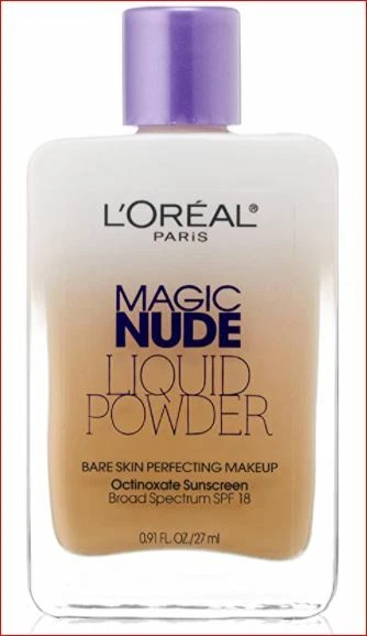 L'oreal Paris Magic Nude Liquid Powder Bare Skin Perfecting Makeup 320 Natural Beige 0.91 FL Oz