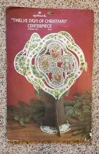 VTG Hallmark "12 Days of Christmas" Centerpiece - 15" Tall - #250XHD800-3 - NIP - Picture 1 of 9