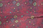 Vintage Tootal Burgundy Cravat / Ascot With Paisley Pattern