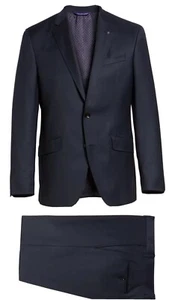 Traje de lana sólida Ted Baker Jones ajuste, 36R, venta al por menor $798 - Imagen 1 de 7