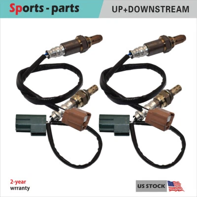 Sensor de oxígeno O2 ascendente+descendente 4 piezas para Nissan Armada Titan 2013 2014 5,6 L V8 Foto 1 de 4