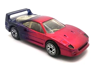 Matchbox Superfast Ferrari F40 Purple and Pink New Loose 1/59 Scale - Picture 1 of 6
