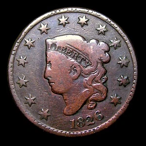 1826 Coronet Head Large Cent Penny ---- Nice Coin ---- #953V - Picture 1 of 2