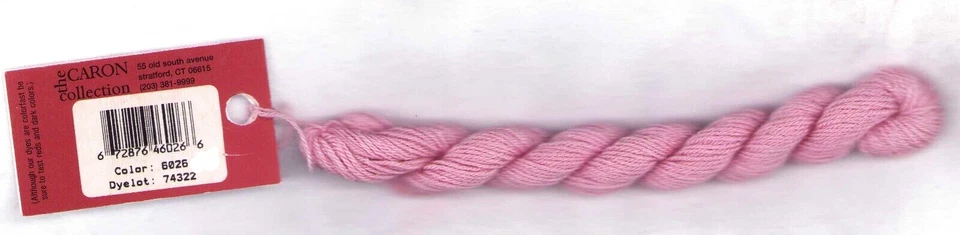 Impressions by Caron SILK & WOOL 5025 PINK 36 yds from Italy Needlework - Image 1 of 2