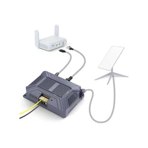 180W Gigabit PoE Injektor für Starlink Gen 2 5in1 12V Eingang USB-A USB-C 48V - Bild 1 von 8