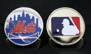 MLB NEW YORK METS COLLECTIBLE CHALLENGE COIN NEW DESIGN - Picture 1 of 1