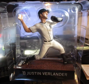 2016 DETROIT TIGERS Justin Verlander 2000 Strikeouts Figure Mint In Box SGA - Picture 1 of 5