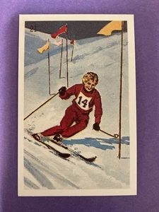 1961 Wheaties Great Moments In Canadian Sport réplica #21 medalla de Ann Heggtveit - Imagen 1 de 2