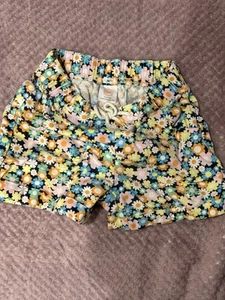 Girls Floral Shorts Wonder Nation Size 6 - Picture 1 of 2
