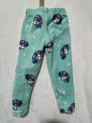 Pantalones B T WEEN Unicornio Mágico Arco Iris y Azul Ligeramente Usados Niñas Talla 4T�� Foto 1 de 3