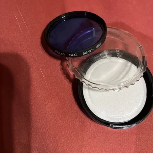 55mm Rolev M.G. 80A Filter  - Great Condition - With Case  - Picture 1 of 3