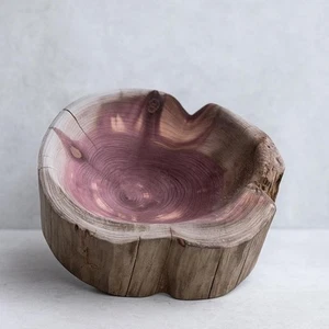 Red Cedar Driftwood Dish – Handmade 4” Bowl for Jewelry, Coins, or Crystals - Picture 1 of 8