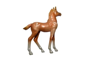BREYER Stablemate Horse, Standing Foal Unicorn Orangish Gold  - Picture 1 of 5