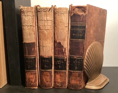 1829 4 Vols. Memoir, Correspondence, & Miscellanies From The Papers Of Jefferson - Image 1 of 4