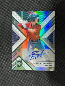 BLAZE ALEXANDER 2018 Elite Extra Edition AUTO Autograph Rookie Card 23/25 - Picture 1 of 2