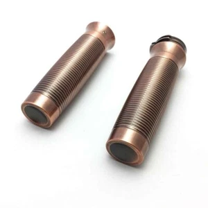 Motorcycle Handlebar Hand Grips 1" for Harley Cruiser Bobber Chopper Custom 25mm - Picture 1 of 4