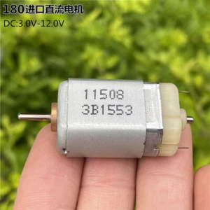 JOHNSON 11508 DC 5V 6V 9V 12V 20000RPM High Speed Carbon Brush Mini 180 Motor  - Picture 1 of 6