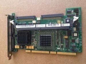 Dell LSI Logic MegaRaid 2 Channel SCSI U320 Raid Card PCBX518-B1 - Picture 1 of 1