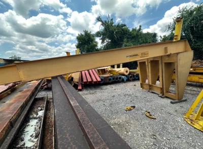 2-тонный отдельно стоящий кран-джиб Gorbel с креплением на основание, пролет 17 футов 0 дюймов x ступица 14 футов 0 дюймов - Изображение 1 из 4