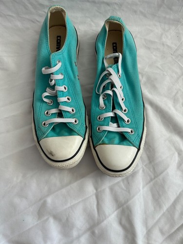 Converse Uomo 7 Donna 9 All Star Chuck Taylor Low Top Teal Turchese