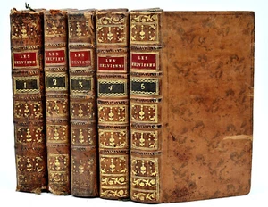 Augustin Barruel : LES HELVIENNES, ou LETTRES PROVINCIALES PHILOSOPHIQUES. 1785 - Picture 1 of 2