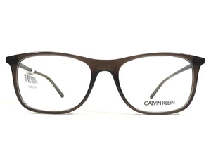 Calvin Klein Eyeglasses Frames CK19513 201 Brown Square Full Rim 55-18-145 - Picture 1 of 12