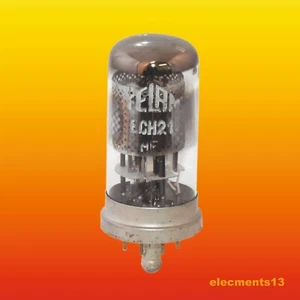 TUBO DE VACÍO ECH21 TELAM TRIODO-HEPTODO USADO = ECH71 X143 MECH21 - Imagen 1 de 3