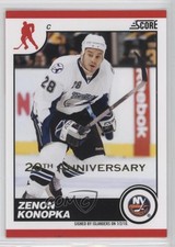 2010-11 Score 20th Anniversary Zenon Konopka #314