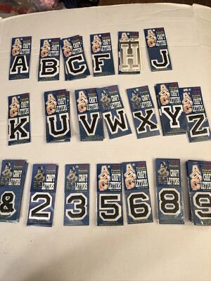 letras joy craft plancha sobre palo pintable bordado alfabeto no completo Foto 1 de 4