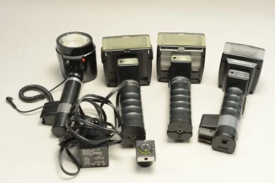 *AS IS* 2 Metz 60 CT-4, and 45 ct-4 Handle Mount Flash and strobonar 892 - Image 1 of 4