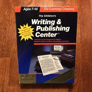 The Learning Company Vintage The Childrens Writing & Publishing Center For Apple - Picture 1 of 7