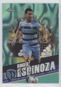 2022 Topps Chrome MLS Aqua Lava Refractor /299 Roger Espinoza #57