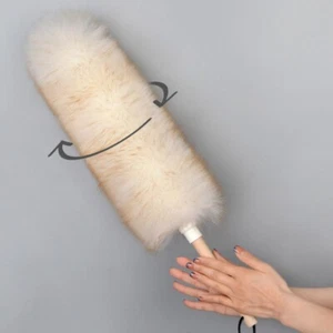 And Dust Sweeping Car Cleaning Wool Duster Sweeping Dust Brush Dust Duster - Picture 1 of 8