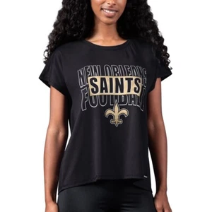 New Orleans Saints NFL MSX by Michael Strahan Damen Kurzarm T-Shirt - Bild 1 von 9