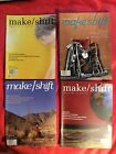 LOT OF 4 MAKE / SHIFT FEMINISMS IN MOTION ISSUE 2 3 6 7 2007 2008 2009 2010